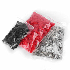 500 Sets Dental Master Twin Double Ii Pins Plastic Sleeves Dental Lab Supplies