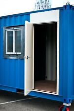 Cargo Container Hd Steel Entry Door Window Kit - Easy Install - Free Shipping