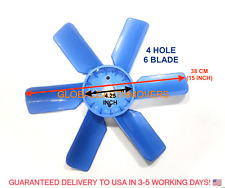 Ford Tractor - Radiator Cooling Fan 6 Blade Plastic Various Model Length 38 Cm