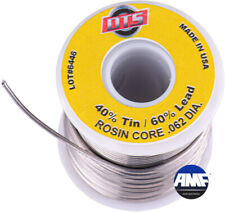 Solder 1lb. Wire Spool 40 Tin 60 Lead Rosin Core 0.062 Inch - Made In Usa