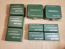 Federal Testmaster Dial Indicator Machinist Tooling Boxes Lot Of 9