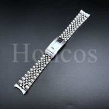 20 Mm 316l Watch Band Strap Bracelet Jubilee Oyster Clasp For Gmt Master Ii Sil