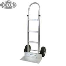 Magliner Aluminium Straight Back Hand Truck With Extruded Nose Pneumatic Wheels