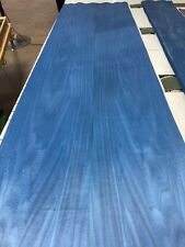Cobalt Blue Maple Wood Veneer 2 Sheets 109 X 11 12 728n