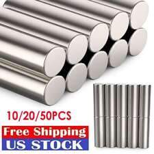 102050pcs N45 Strong Round Disc Cylinder Magnets 6 X 20mm Rare Earth Neodymium