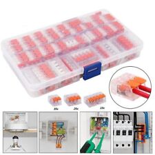 75pcs 221 Electrical Connectors Wire Block Clamp Terminal Cable Reusable Wago Us