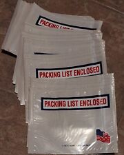 49 - Packing List Envelopes Invoice Enclosed Slip Pouch Adhesive Shipping Labels