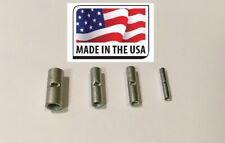 200 Assorted Non Insulated Seamless Butt Connector 26-24 22-18 16-14 12-10 Usa