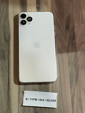 Iphone 11 Pro Max Back Housing 1pc Silver Oem Original Apple Pull Grade B