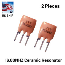 2pcs 16mhz 16.000mhz 3 Pins Ceramic Resonator Crystal Oscillator Us Ship