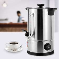 Electric 8l Catering Hot Water Boiler Commercial Coffee Tea Urn Stainless Steel