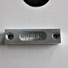 Metal Precision Level Glass Vial Spirit Bubble Level Accurate Clear 58mm...