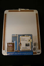 Board Dudes Corx Magnetic Dry Erase Combo Board 11 Inches X 14 Inches 13476ua