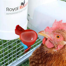 Automatic Water Cups Poultry Drinker Waterer Chicken Duck Quail Drinking