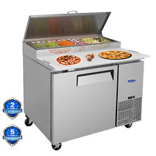 44 Commercial Pizza Prep Table With A Built-in Refrigerator Etl Certified 11ft