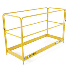 Metaltech 6 Ft Guardrails System Accessory For Select Jobsite Series Scaffolding