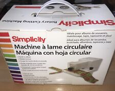 Simplicity Rotary Cutting Machine Fabric Quilting Scrapbooking Rug Hooking T-462