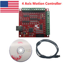 Usb Mach3 100khz Breakout Board 4 Axis Interface Driver Cnc Motion Controller Us