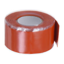 Self Fusing Silicone Tape 1 X 10ft X 0.02 Waterproof Sealing Rubber Tape Red