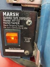 Marsh Ht100 Gummed Tape Dispenser As Is