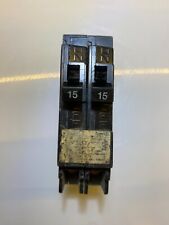 Square D Qo1515 Plug In Circuit Breaker 1p Twin 1515 Amp 120240vac Tested