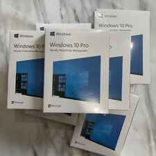 New Windows 10 Professional 3264-bit Retail Box Usb Drive Sealed