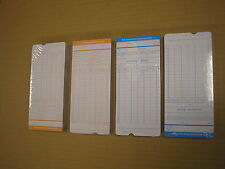 200 Pcs Weekly Monthly Time Clock Cards Attendance Payroll Recorder Timecard