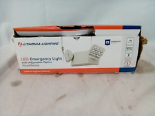 Lithonia Lighting Switch Hardwired Led Off White Emergency Light 263x65
