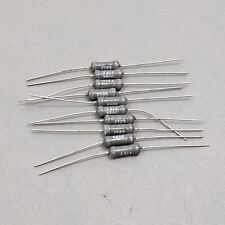 Lot Of 10 Vintage Noble 47k Ohm 2w Watt 5 Nos Metal Oxide Resistor Nos Tested