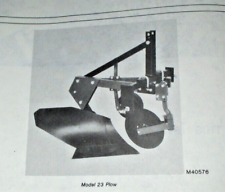 John Deere 23 25 3-point Hitch Plow Operators Maintenance Manual Original