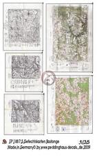 Peddinghaus 135 Real Battle Maps Of Bastogne Area Wwii 5 Maps Diorama 1887