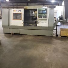 Fortune Vturn 26 Cnc Lathe 13.7 X 39 Wlive Milling Tooling Included