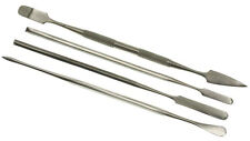 4pc Stainless Steel Spatula Chisel Dental Pick Probe Wax Carving Carver Tool Set