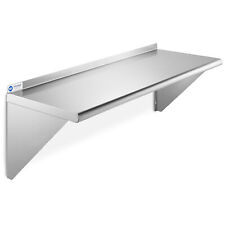 Nsf Stainless Steel 12 X 36 Commercial Kitchen Wall Shelf Restaurant Shelving