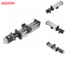 400mm Linear Guide Rail Slide Stage Actuator Stroke Cnc 1.8nm 57 Stepper Motor