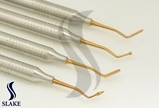 Dental Composite Filling Restorative Kit Dental Instruments Double Ended Gold