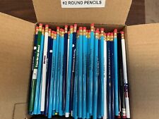 Wood Misprinted Pencils- 2 With Rubber Eraser 500 Per Box