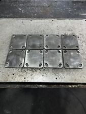 8x Caster Wheel Mounting Plates 14 Steel Set Of 8 Caster Plates