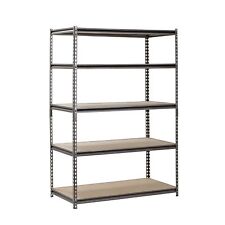 5-shelf Steel Shelves Shelving Storage Rack W Adjustable Shelf 48 X 24 X 72