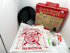 Vintage Kids Sears Gold Mineral Prospecting Kit From 1980