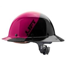 Lift Hdf50-21pk Dax Fiber Resin Full Brim Hard Hat 5050 Pink Black