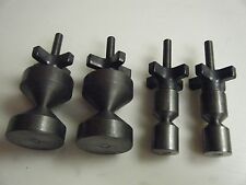 Davis 1 And 2-two Hole Pins- Carbon Steel- 38-16 Quick Acting Knobs Combo Set