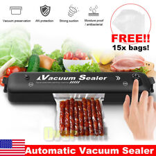 Commercial Vacuum Sealer System Food Storage Packing Sealing Machine W Free Bag