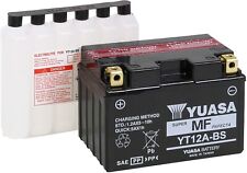 Yuasa Yt12a-bs Maintenance Free Atvagmmotorcycle Battery