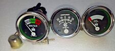 Temperature Amp Oil Gauge Set For Farmall Ih H Mw4-9 T6 Ihc 1939 - 1946