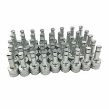 100pcs Aluminum Adapter 58 X 11 Female Thread To Dia.12mm Pole For Leica Prism