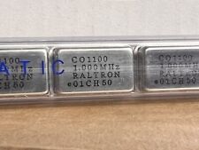Raltron Co1100 1.000 Mhz Crystal Oscillator-5 Pcs