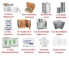 Insulated Box Kits For Shippingmoving Choose Your Type Color Size Packs