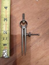 L.s. Starrett Spring-type Divider With Round Legs 3.25 Size Capacity - Usa