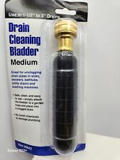 Drain Cleaning Medium Bladder Clogged Sewer Pipe Snake Garden Hose Plumbers Tool
